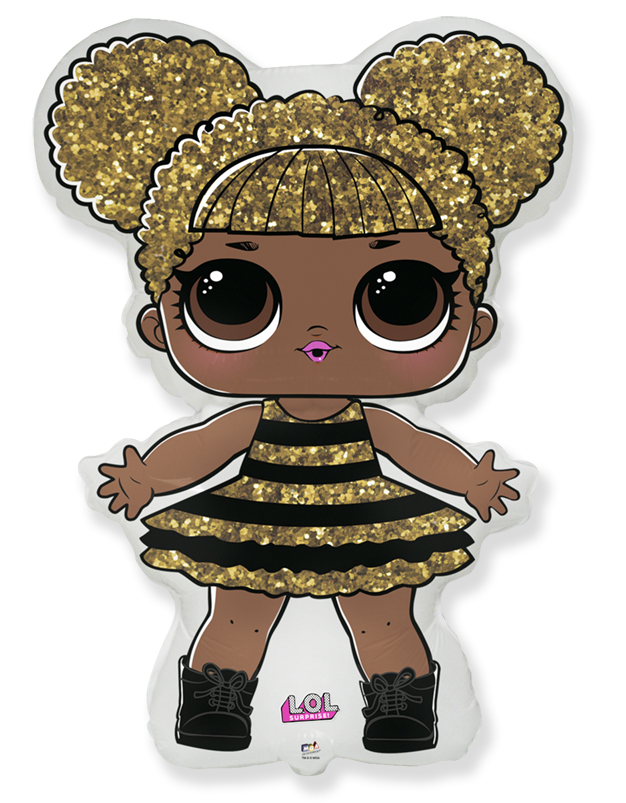 Шар кукла ЛОЛ Сияющая Королева