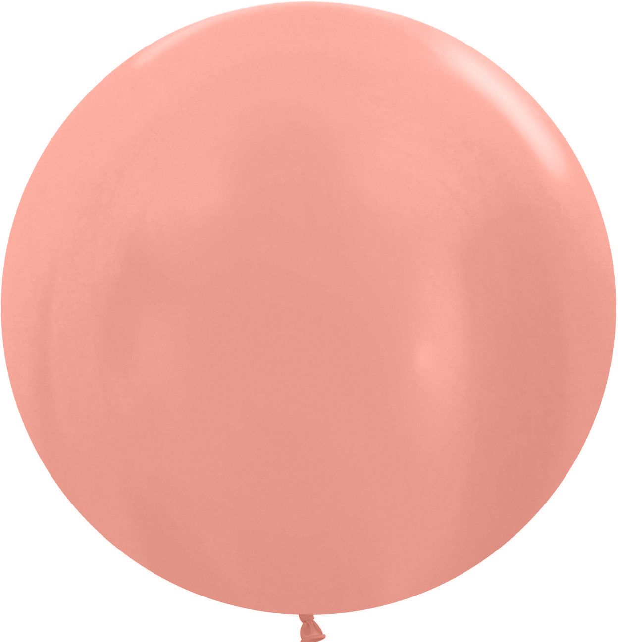 Шар (36''/91 см) Розовое золото, металлик,