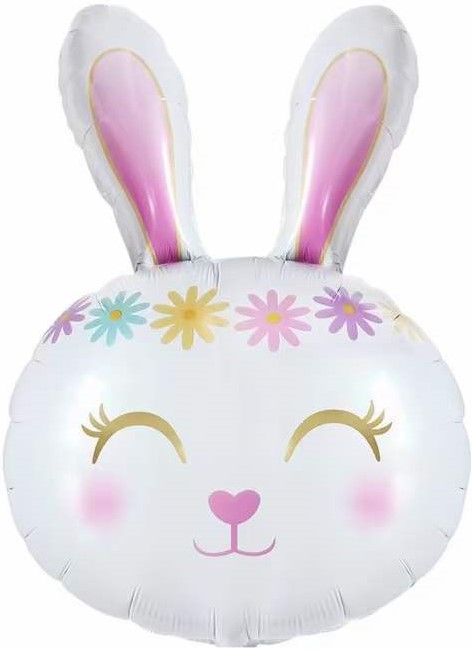 Цветочный Зайка, Белый