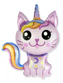 Шар Котенок-Единорог, Розовый
