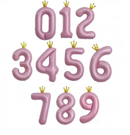 Цифра с Короной, Розовый