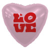 Сердце, LOVE, Розовый