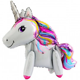 Фигура Единорог Белый Радужный