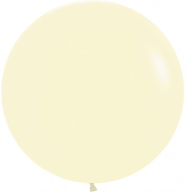 Шар (36''/91 см) Макарунс, Светло-желтый
