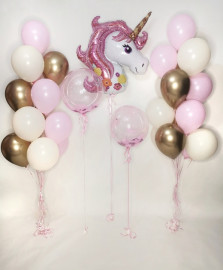 Набор с Единорогом и баблс