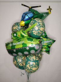 Набор шаров к 23 февраля