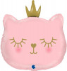 Шар Котенок-Принцесса, Розовый