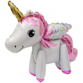 Фигура Единорог Белый с крыльями