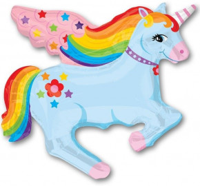 Шар, Единорог, Голубой