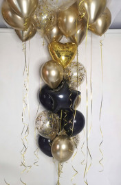 Набор, Черно-золотой