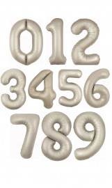 Цифра Slim Кремовый