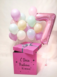 Коробка с Шарами Макарунс