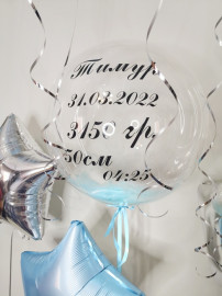 Шар Бабл, Голубые Перья