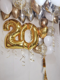 Набор Хром Золото, Серебро, Белый