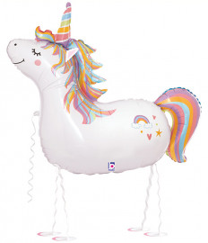 Фигура, Волшебный единорог, (38''/97 см)