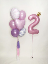 Набор, Фонтан и Цифра с Короной