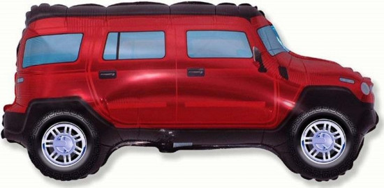 Шар, Внедорожник, Красный