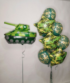Набор шаров с танком