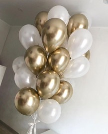 Связка, Хром и Перламутр, 25шт