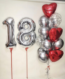 Набор с сердцами